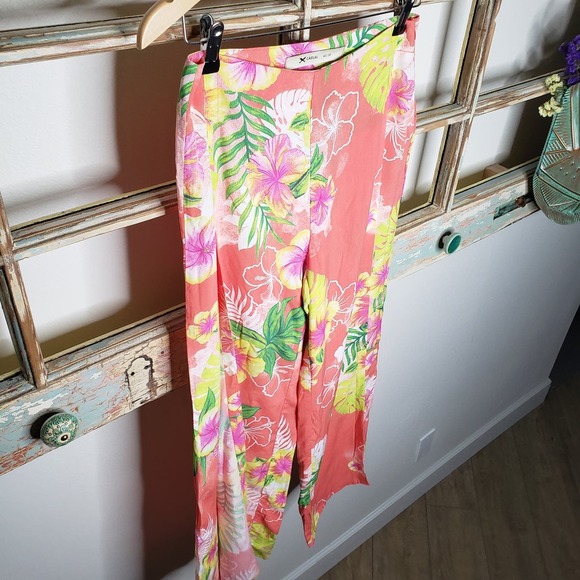 Casual Brazilian made Hawaiian wrap pants size 40 / US size 6 - Picture 8 of 10